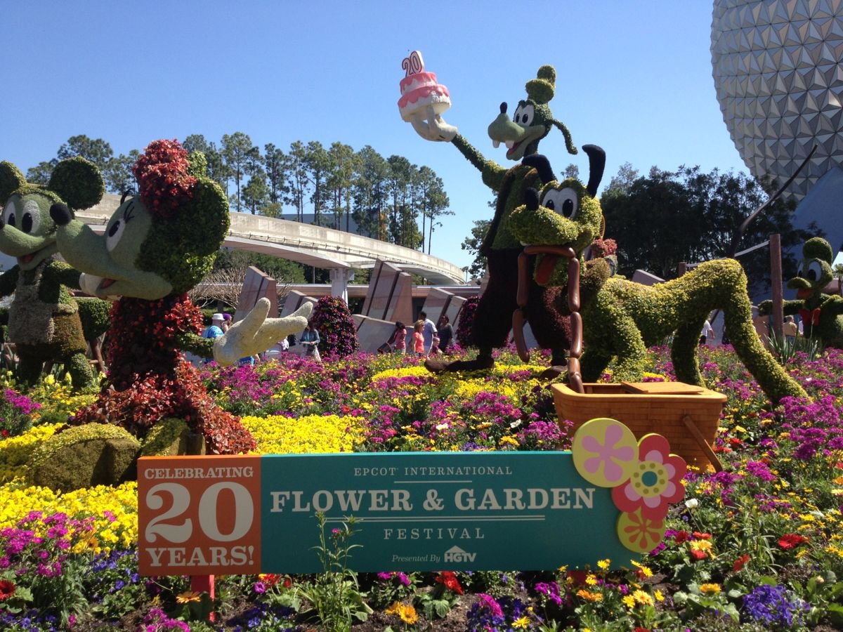 mouseplanet - celebrating 20 years of epcot's flower & garden