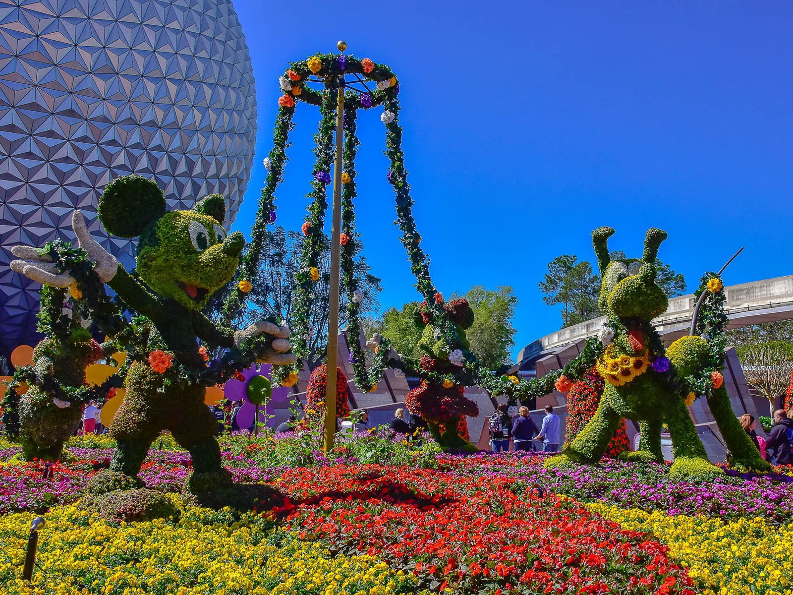mouseplanet - 2017 international flower and garden festival: a photo