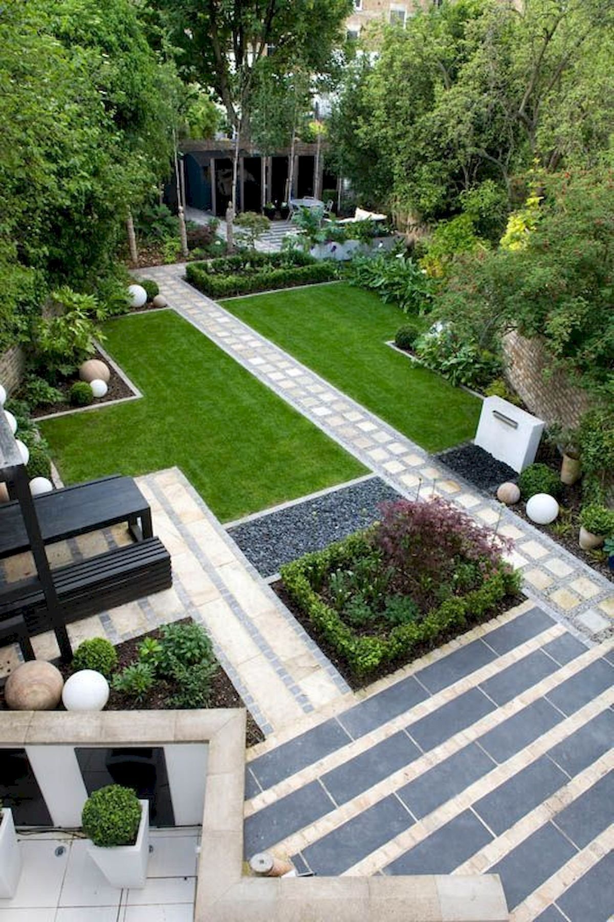 40 fabulous modern garden designs ideas for front yard and backyard (6
