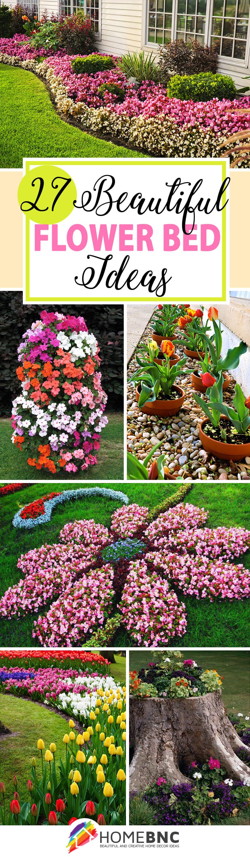 27 best flower bed ideas (decorations and designs) for 2019