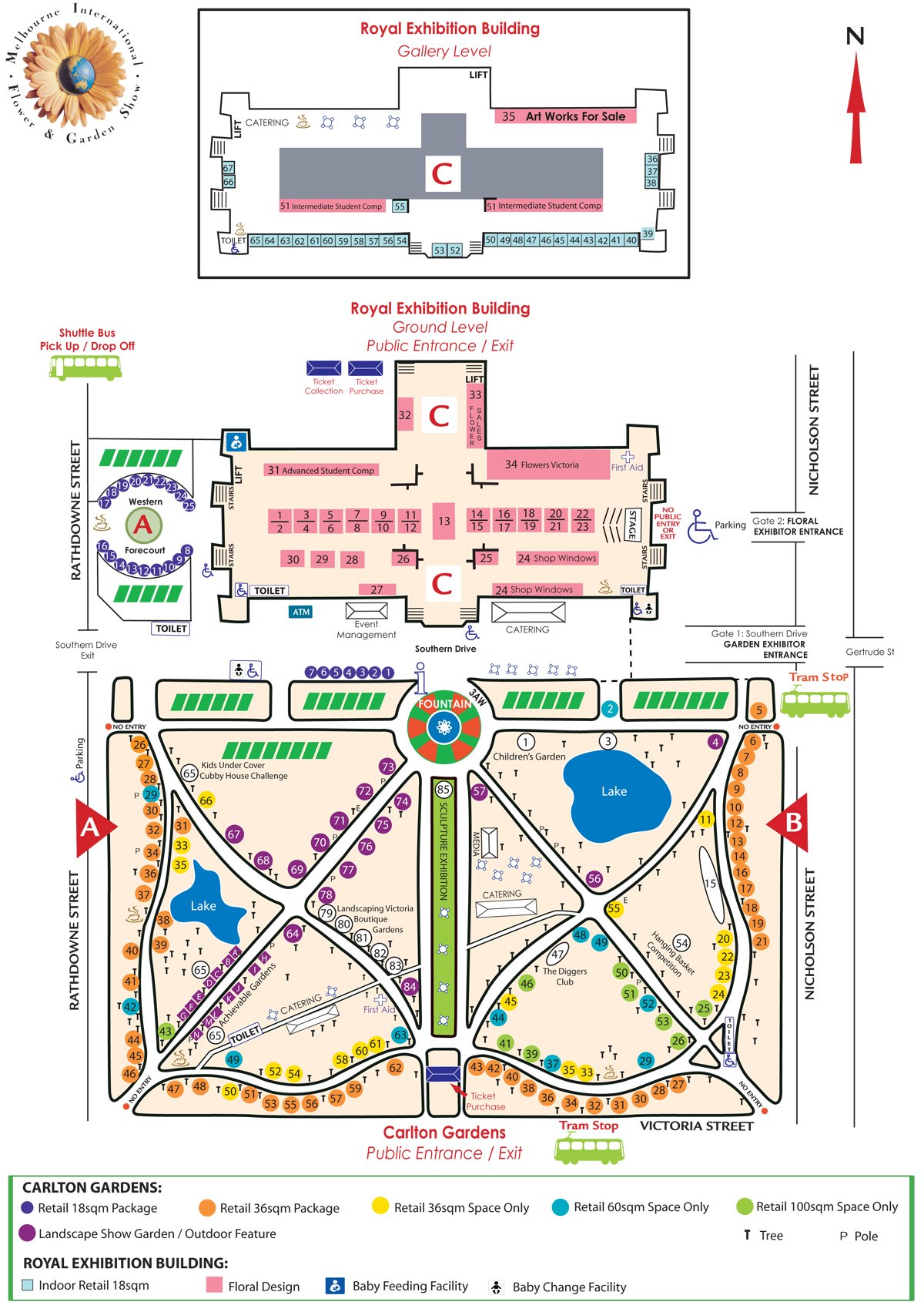 melbourne flower show map - flowers healthy