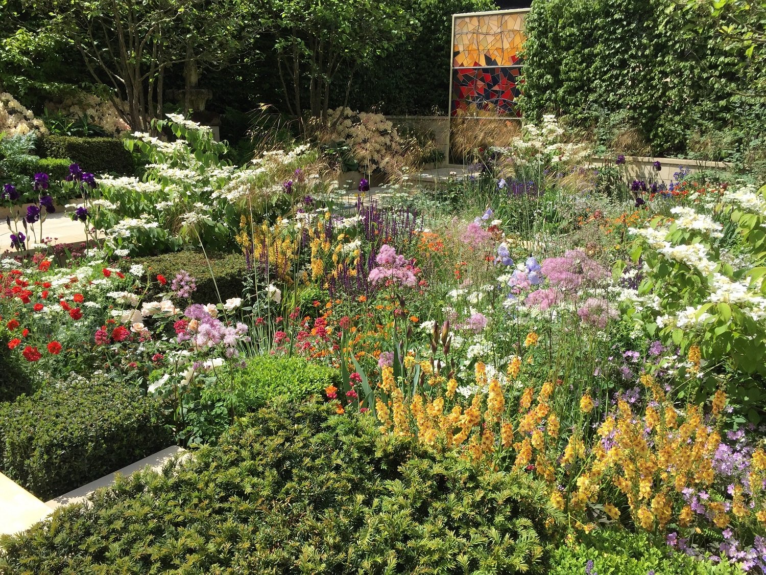 minster fm - news - god's own county wins a silver at chelsea flower