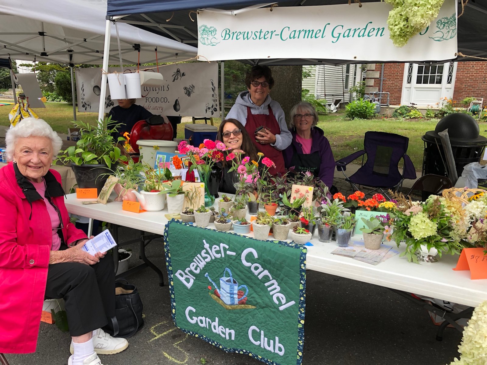 the brewster carmel garden club brightens our neighborhood