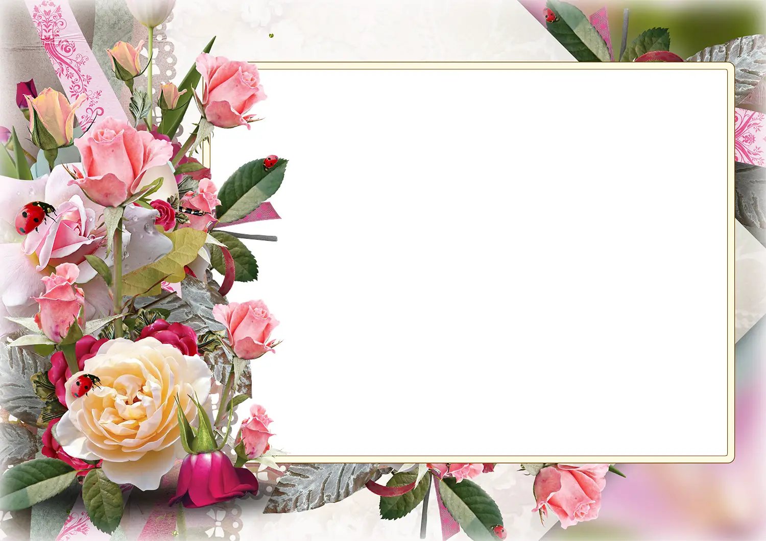 flowers photo frames | loonapix - roses, tulips, poppies! (60+ frames)