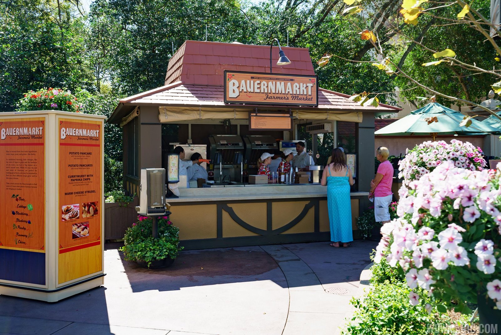 2017 epcot flower and garden festival outdoor kitchen kiosks and