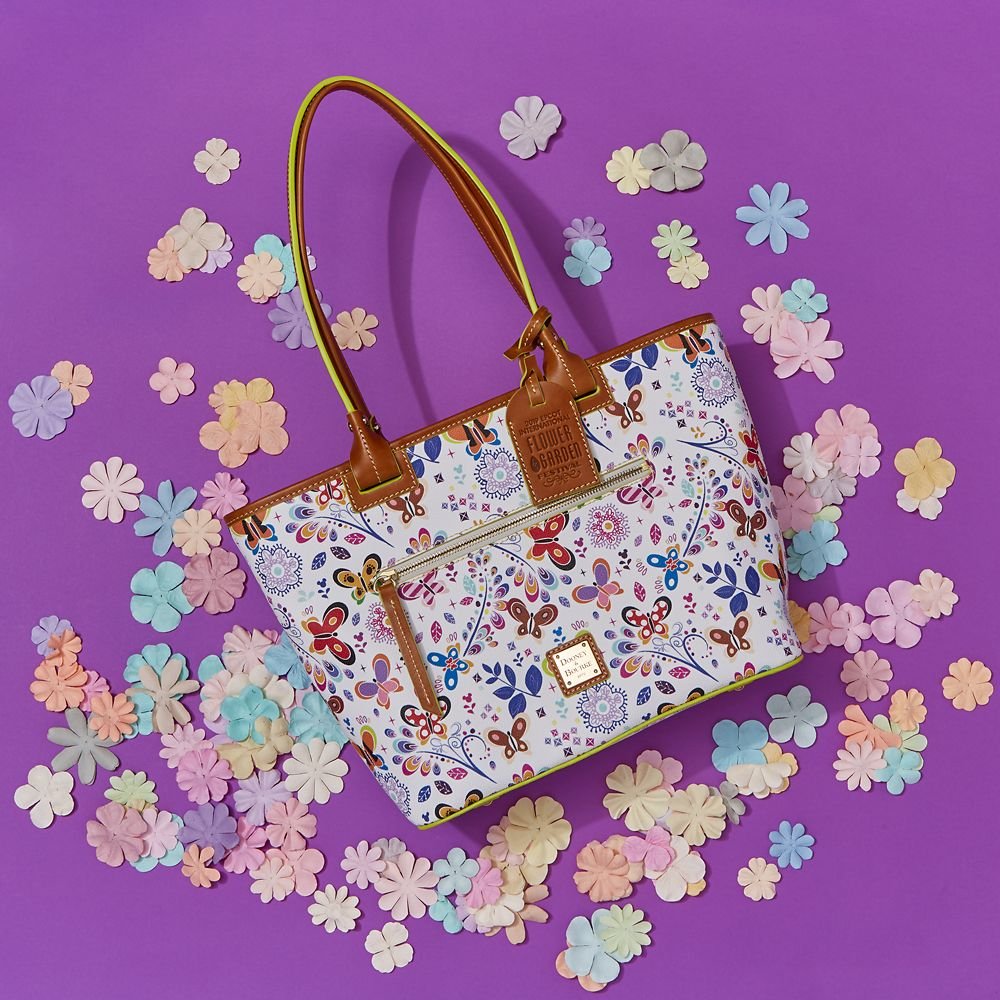 epcot international flower & garden festival 2019 tote by dooney & bourke