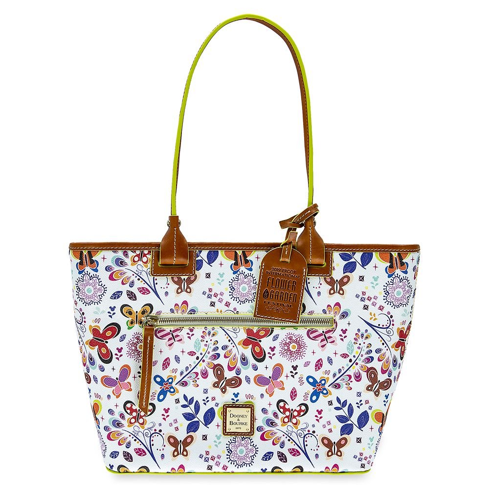 epcot international flower & garden festival 2019 tote by dooney & bourke