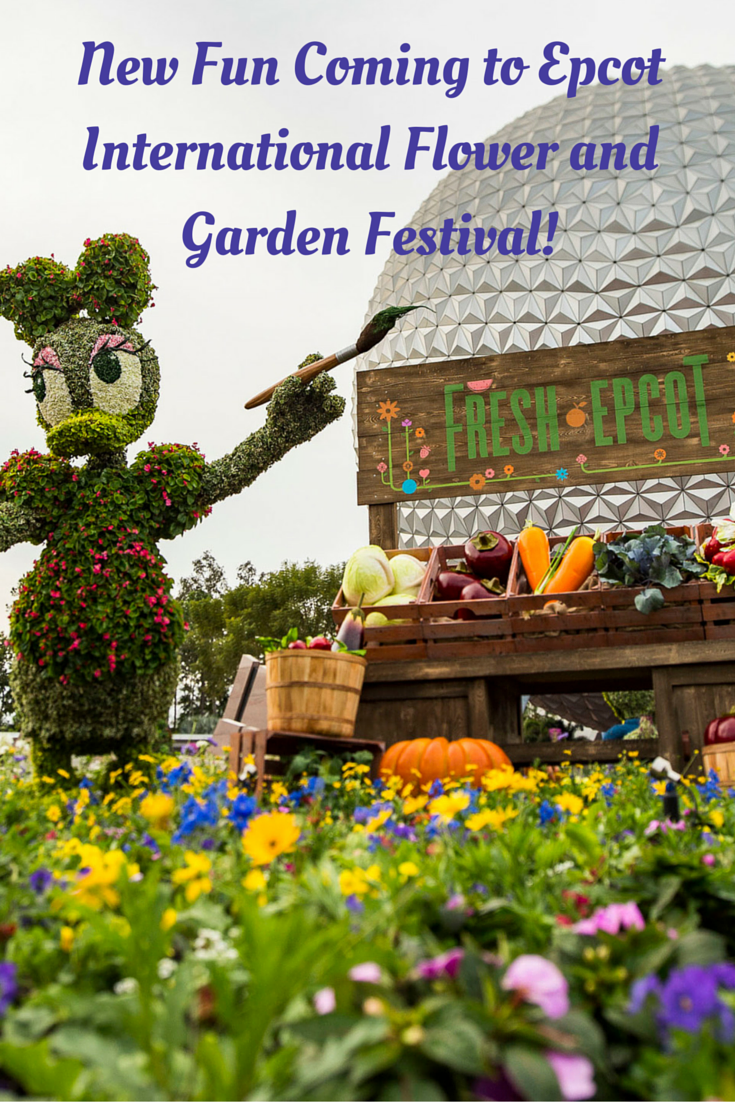 new fun at epcot international flower and garden festival!