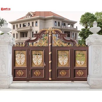 Indian Style Villa Electric Gate Customization Villa ...