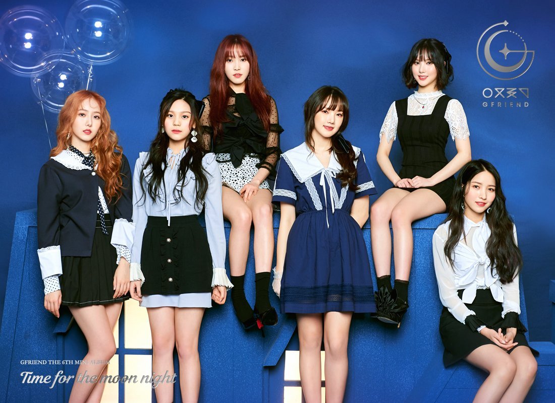gfriend "6th mini album'' time for the moon night - gfriend news