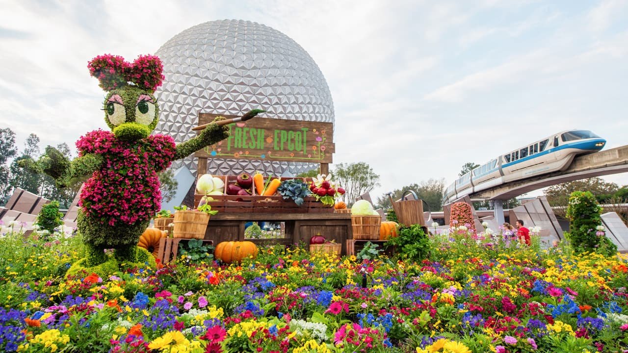 epcot international flower & garden festival topiary photos from