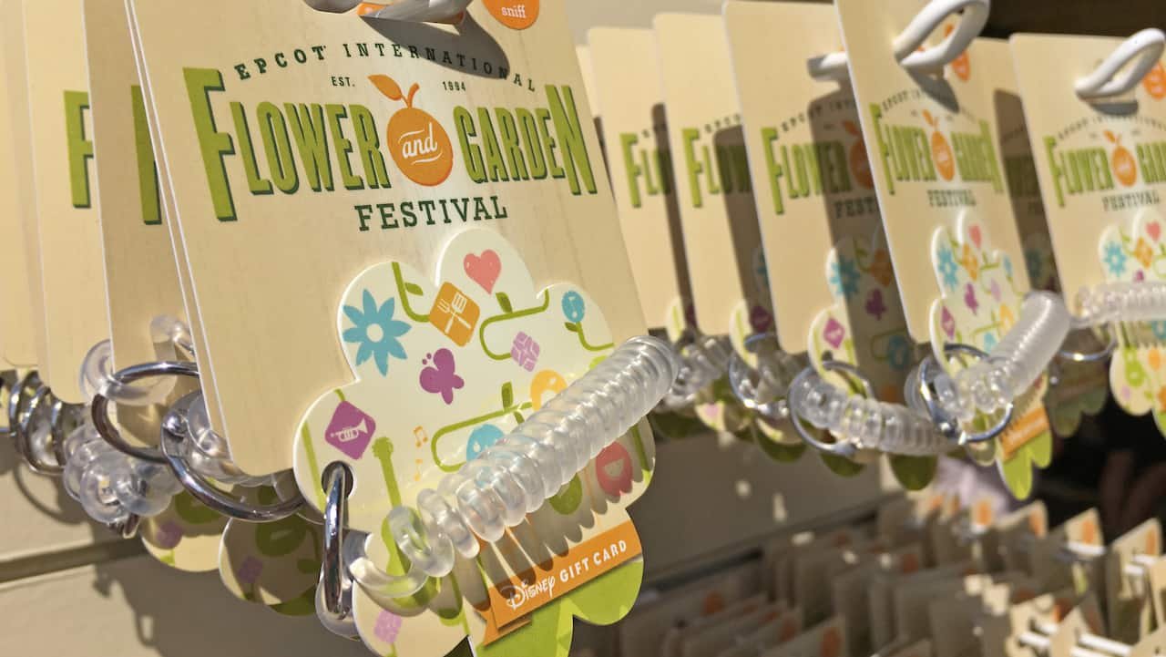 new epcot international flower & garden festival-themed disney gift