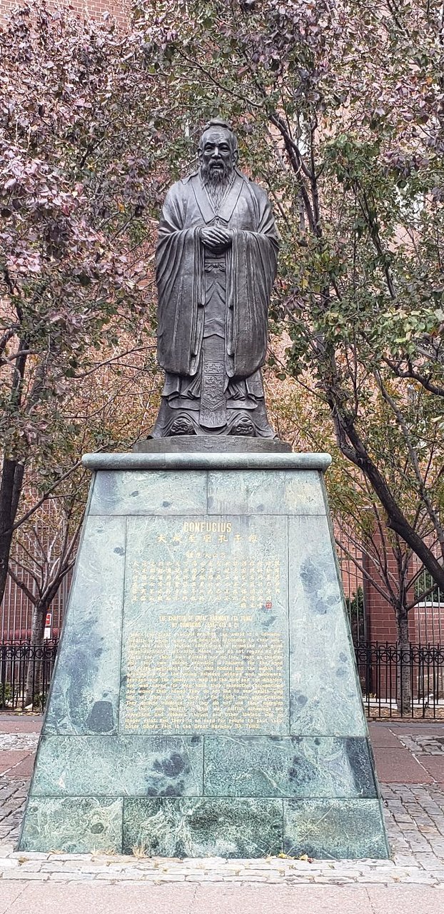 statue of confucius (new york city) - aktuelle 2019 - lohnt