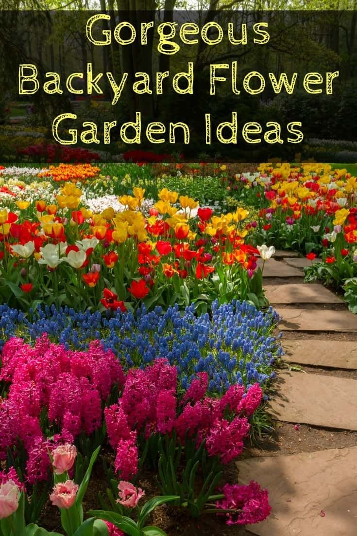 gorgeous flower gardens that will transform your backyard