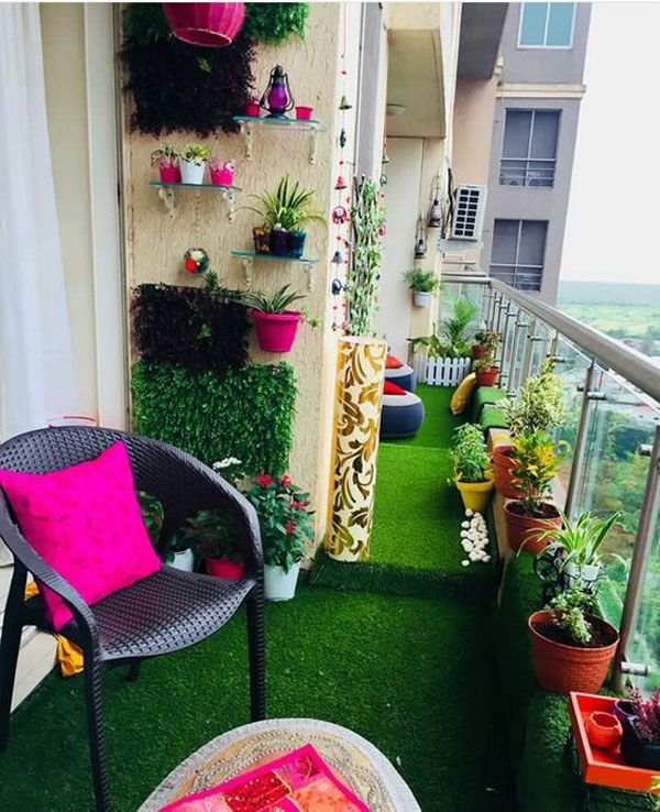 build coolness with simple city garden ideas | small balcony decor