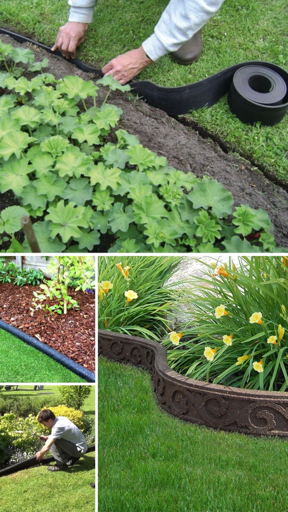 21+ brilliant & cheap garden edging ideas with pictures
