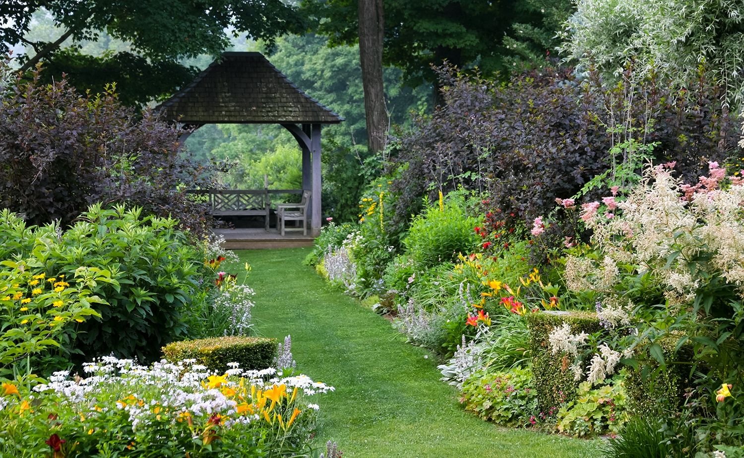 54 elegant new england flower garden ideas | decoration | garden