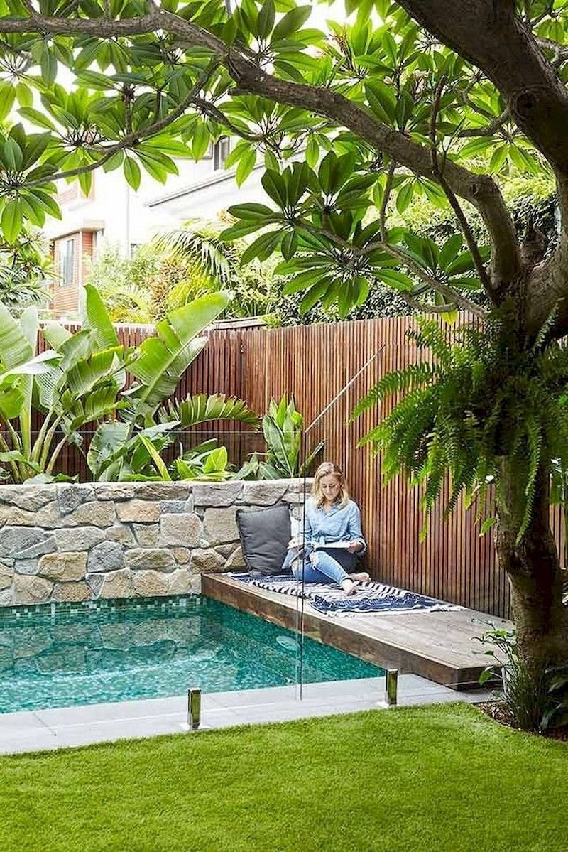 78 cozy swimming pool garden design ideas on a budget | pools