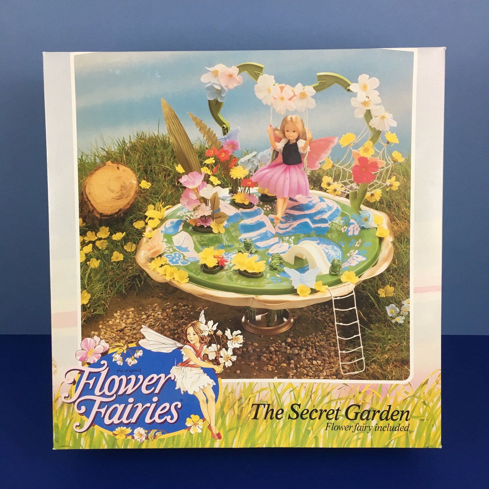 vintage hornby flower fairies 1983 secret garden playset boxed
