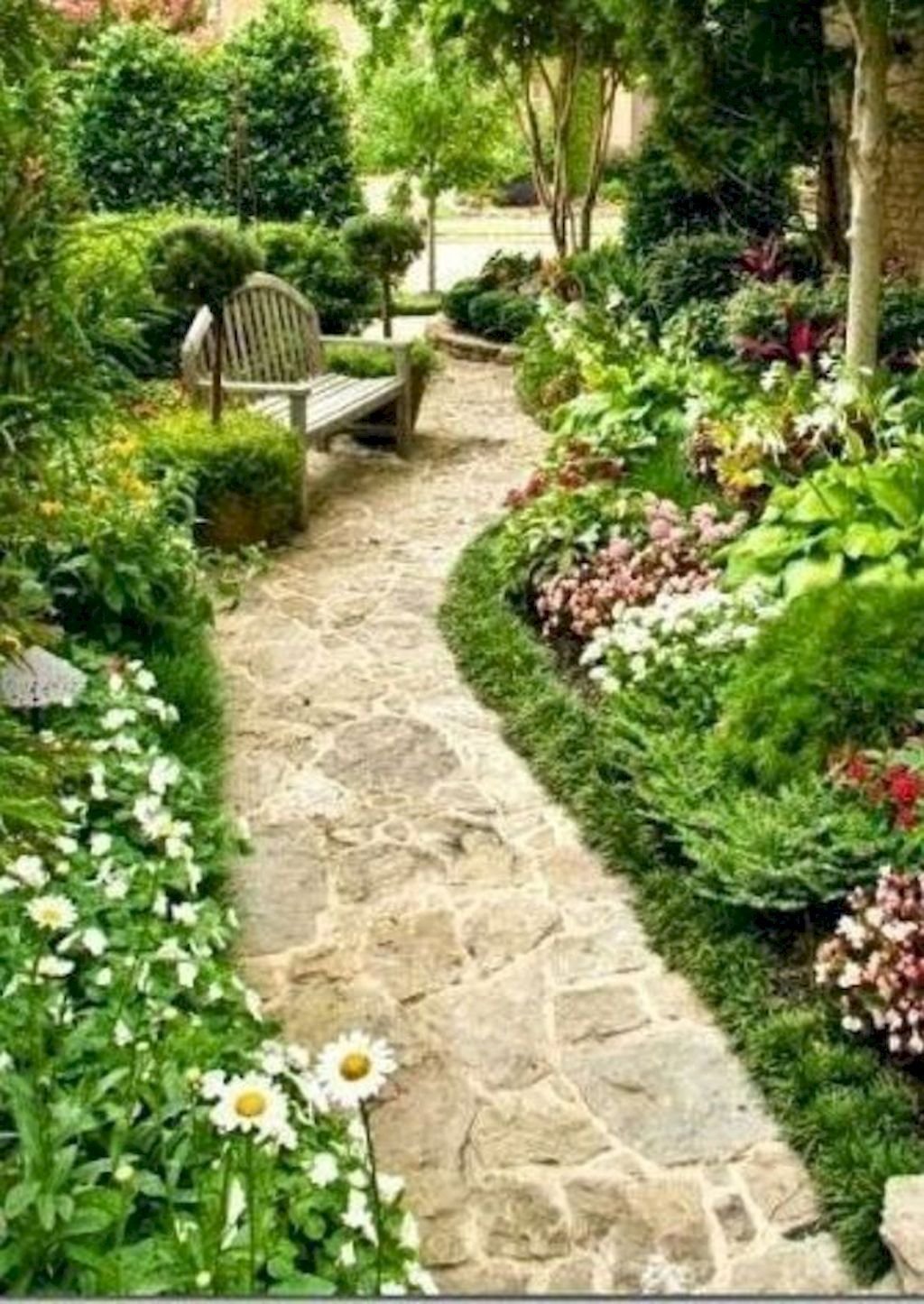 fresh and beautiful side yard landscaping ideas on a