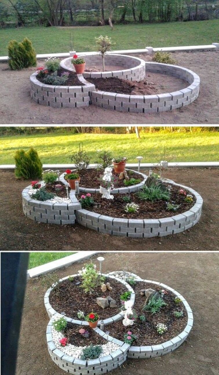 nice idea for a pet memorial garden in the back yard. smaller, but