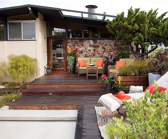 transform your deck & patio | patio, better homes and gardens, patio deck