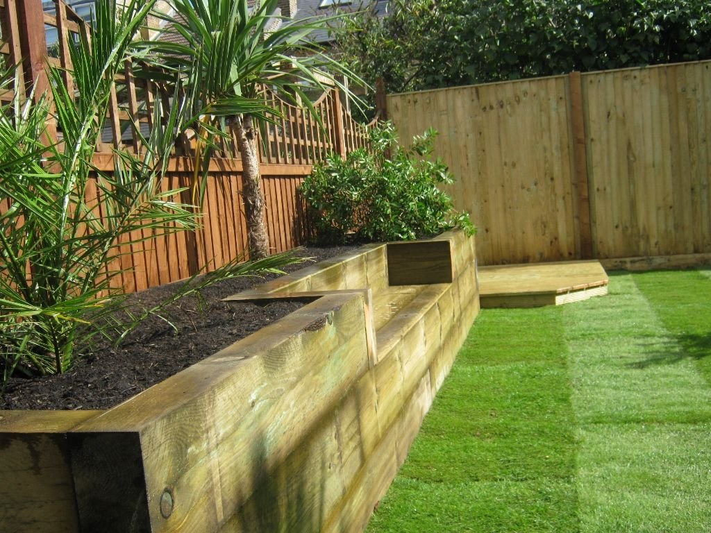 raised flower bed with the built bench could easily add to my front