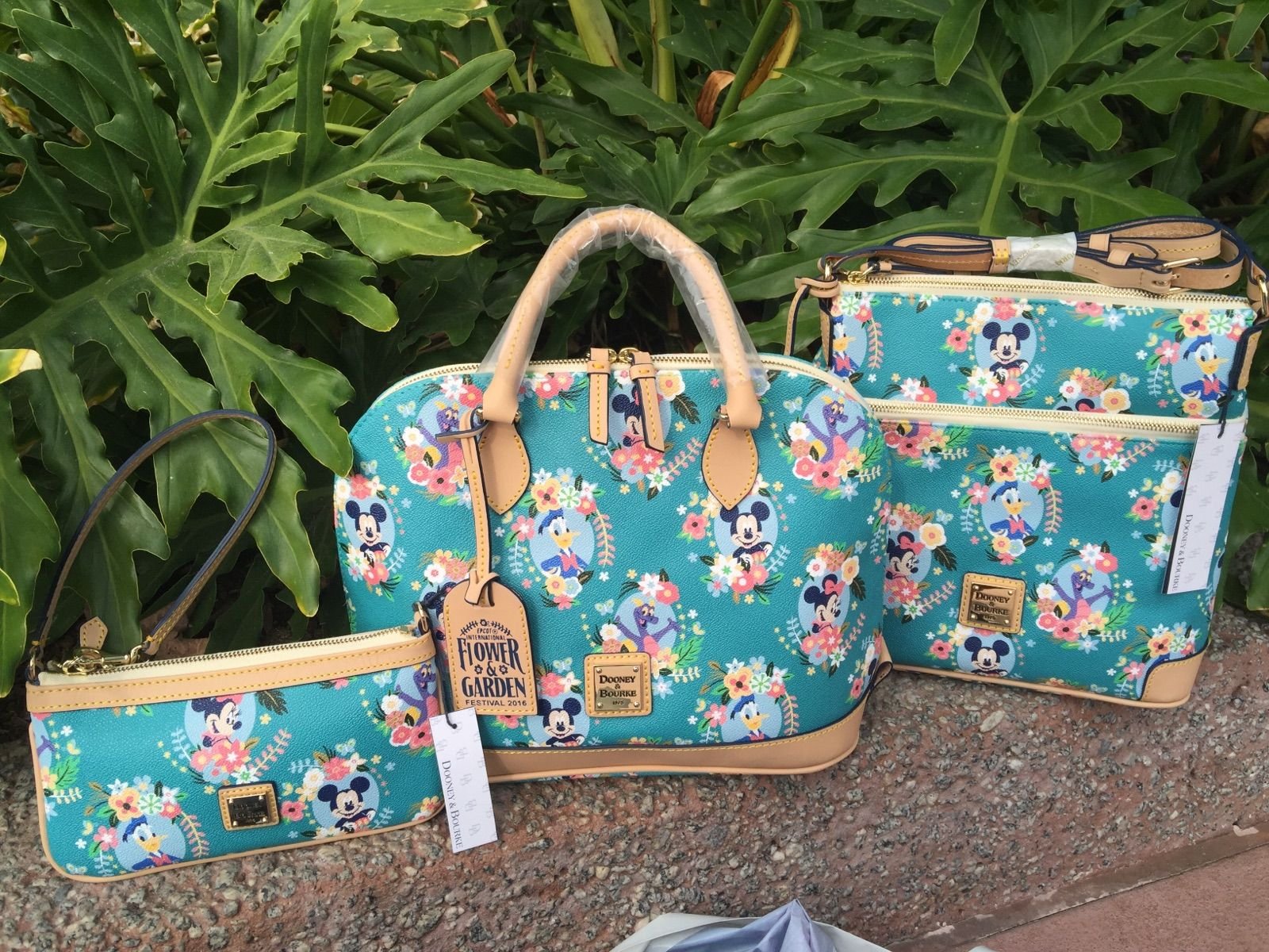epcot flower and garden festival dooney and bourke bags now