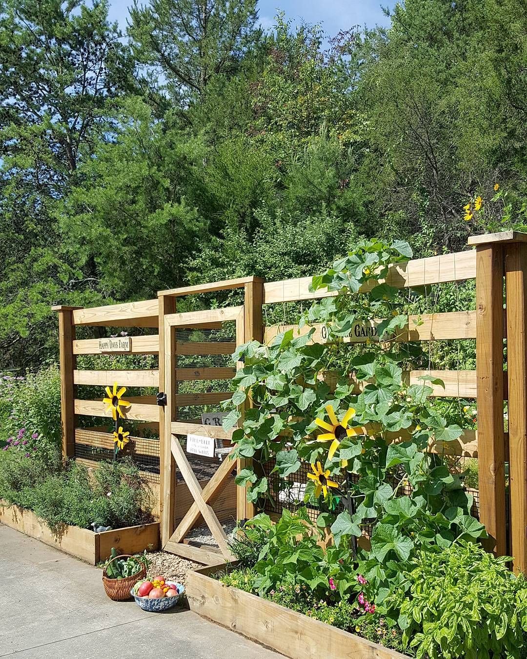 custom raiised bed garden on the farm. #raisedbedgarden #farm