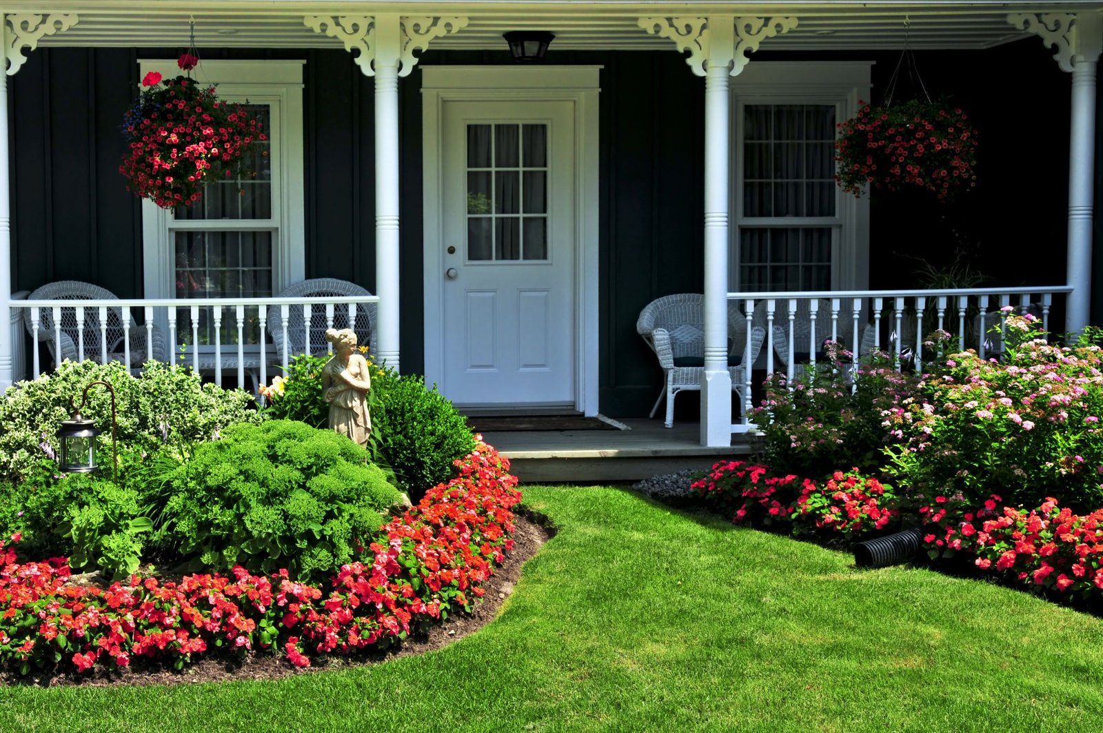 want an easy curb appeal project but don't have the gardening gene