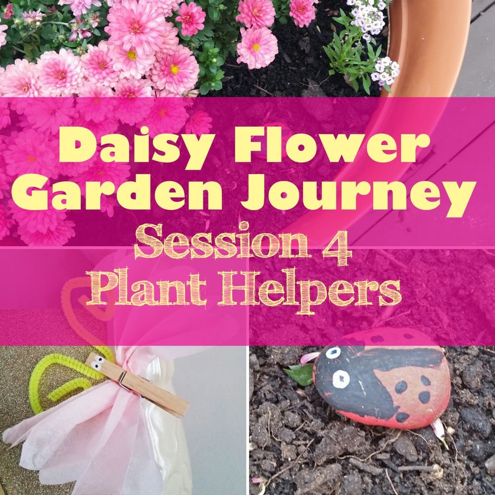 daisy flower garden journey: session 4 plant helpers | girl scouts