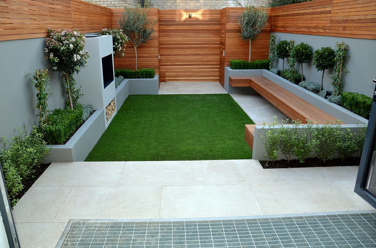 contemporary modern small garden designer anewgarden battersea