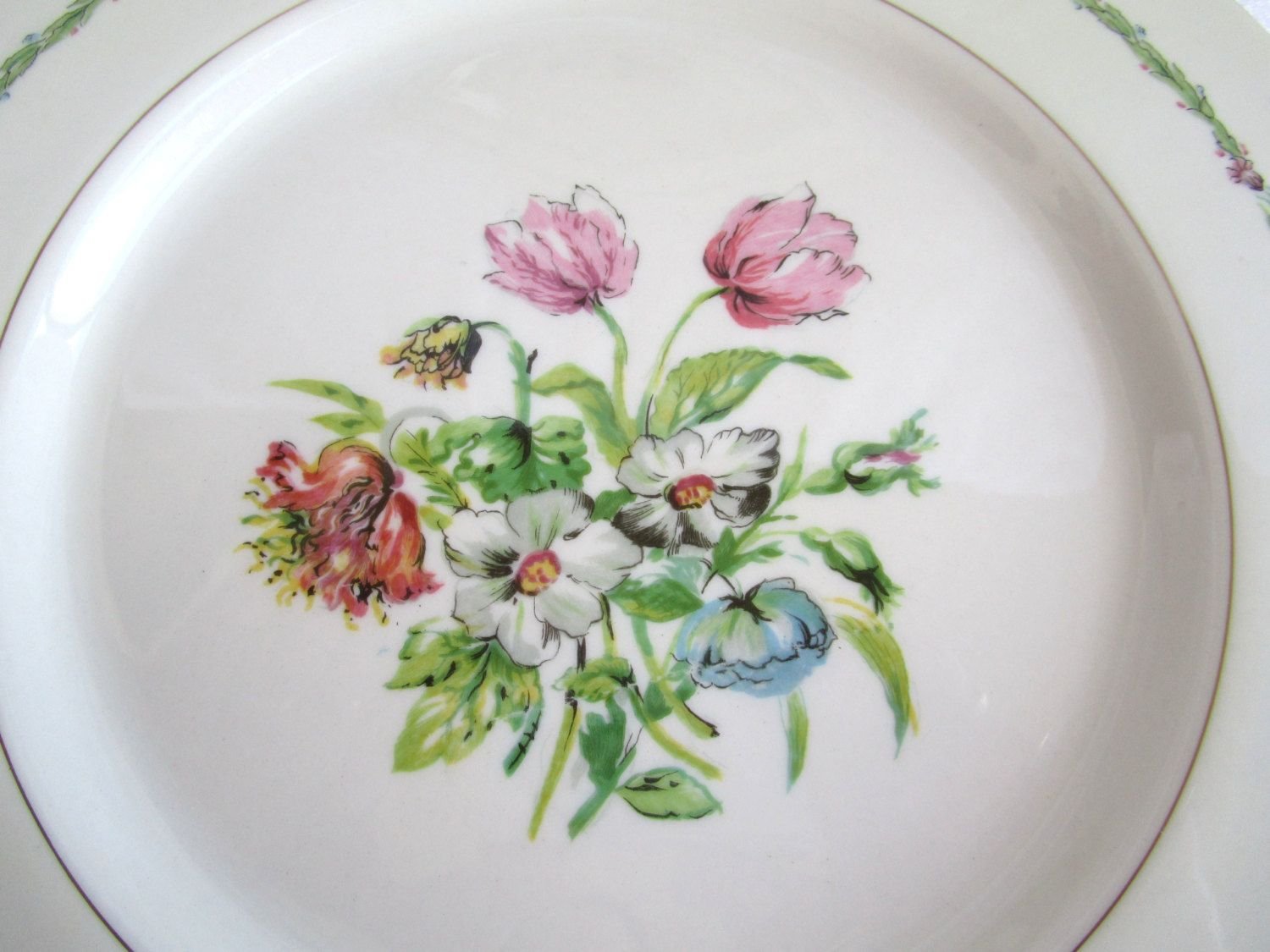 haviland limoges garden flowers china theodore haviland new york