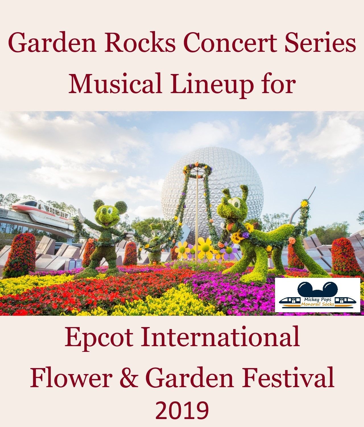 garden rocks concert series musical lineup for epcot international
