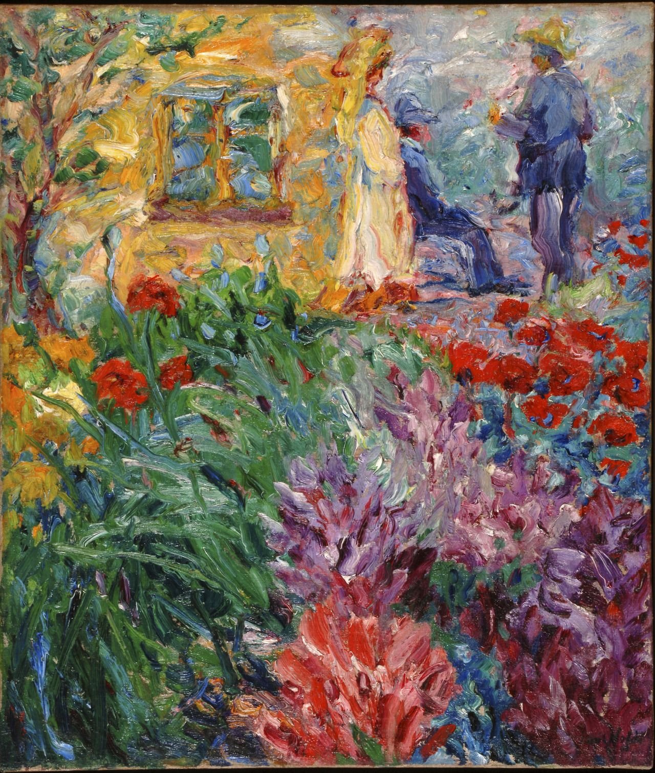 blumengarten - emil nolde | art | expressionismus, emil nolde und