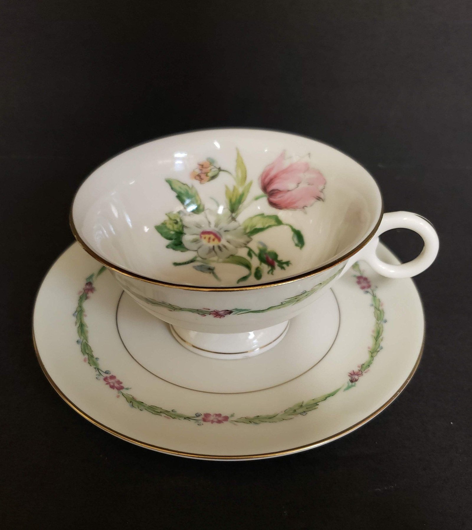 theodore haviland new york, "garden flower, made in america