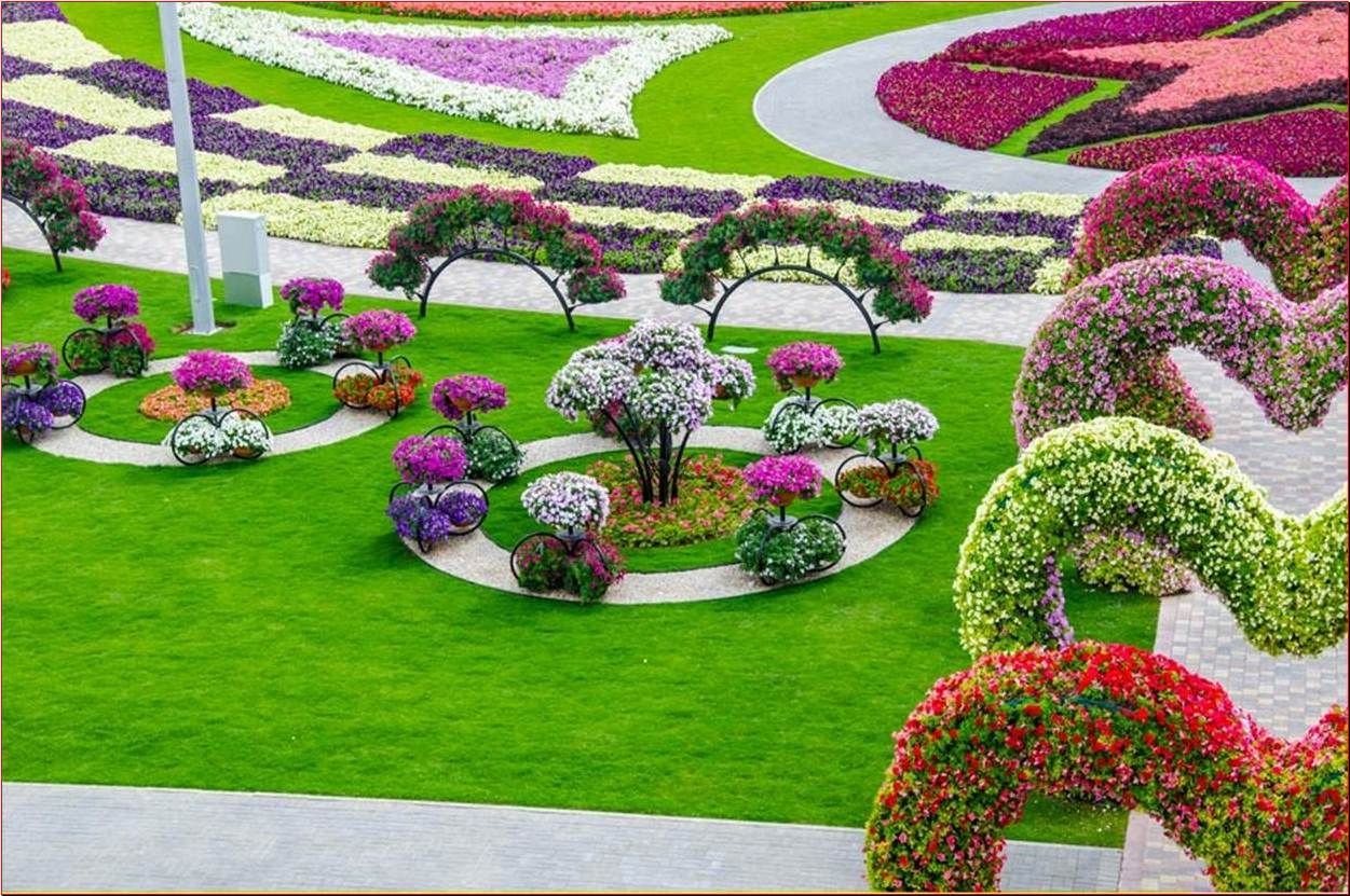 the most beautiful and biggest natural flower garden in the world