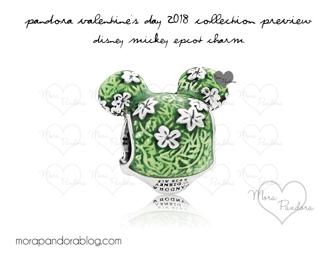 the 2018 epcot flower and garden festival pandora charm has been