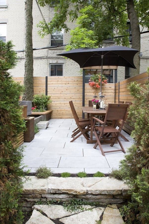 landscape inspiration: a dozen lush & lovely townhouse backyards