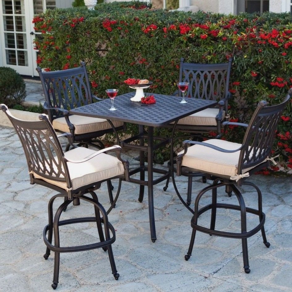 the bar height patio set to make your home look good | cheap patio