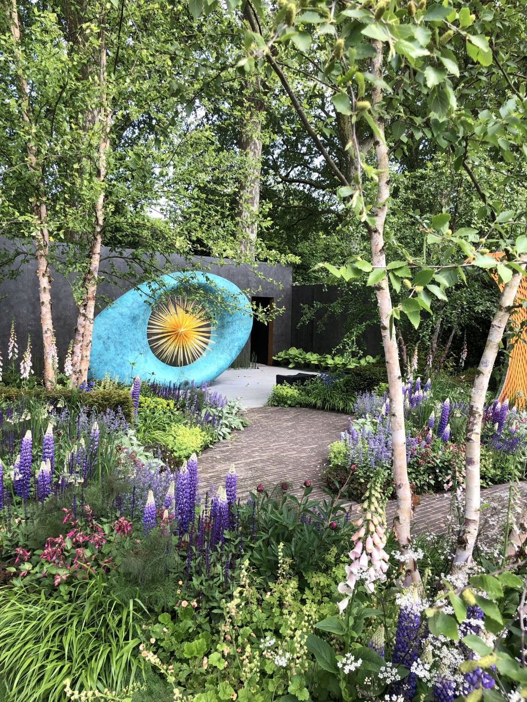 image result for lemon tree garden at the chelsea flower show 2018