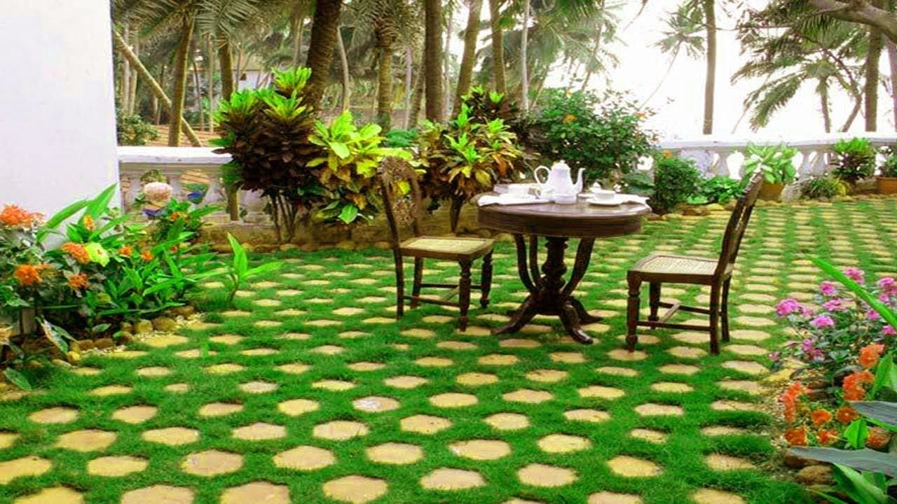fantastic garden flooring ideas | cheap outdoor flooring solutions