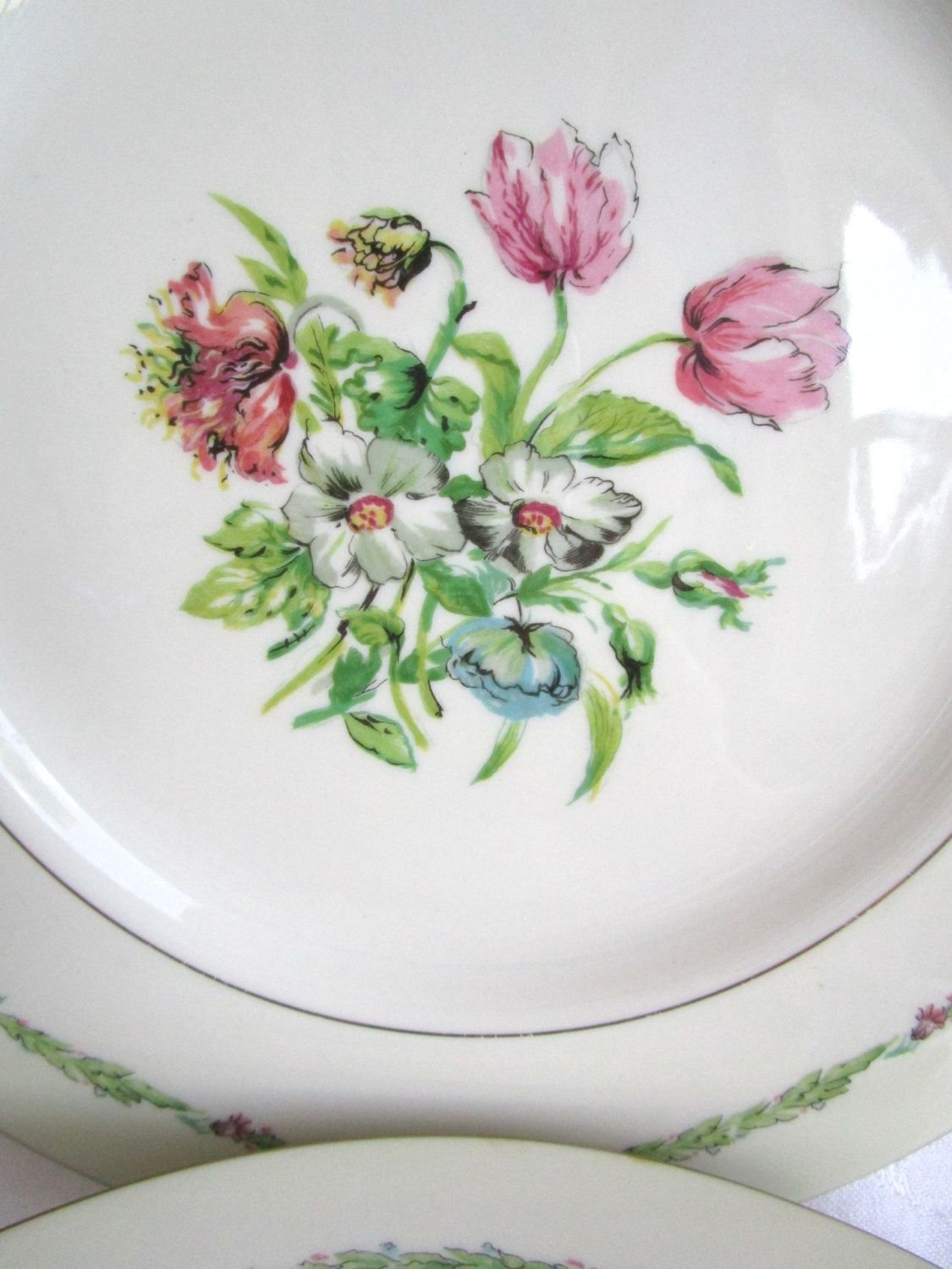 haviland limoges garden flowers china theodore haviland new york