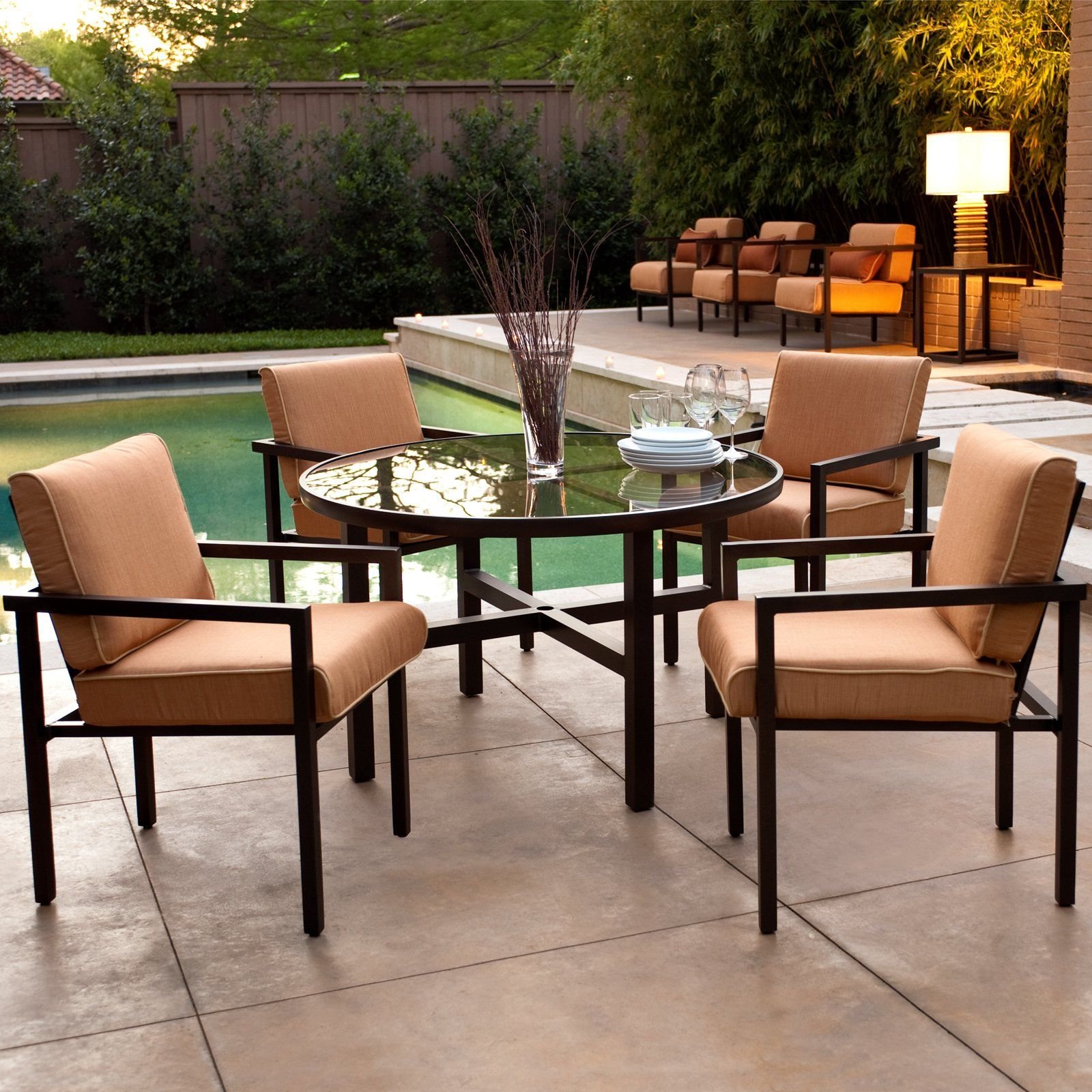 have to have it. salona patio dining set by joe ruggiero - seats 4
