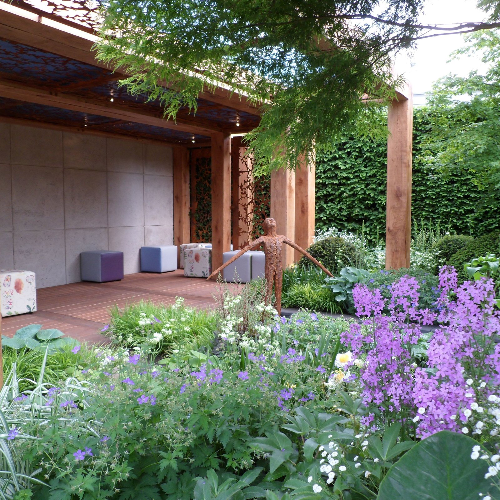 rhs chelsea flower show 2016 london the morgan stanley garden for