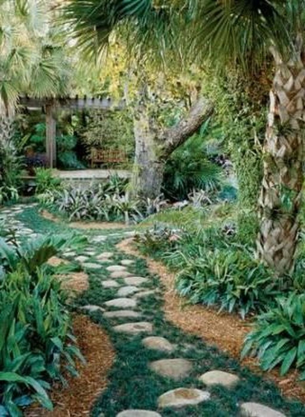 33 charming urban backyard oasis design ideas with tropical décor to