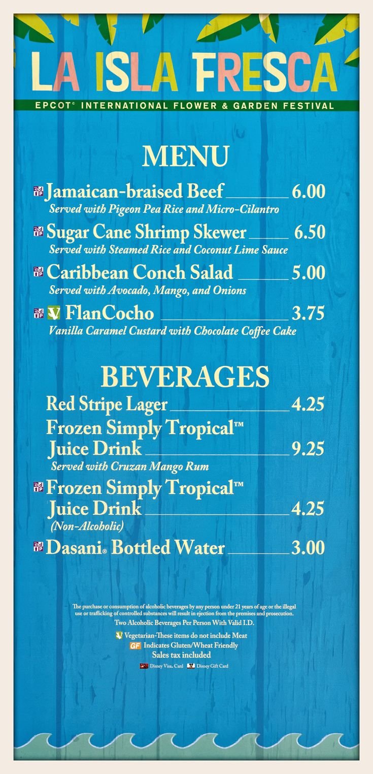 pin by mealtrip on epcot flower & garden food in 2019 | conch