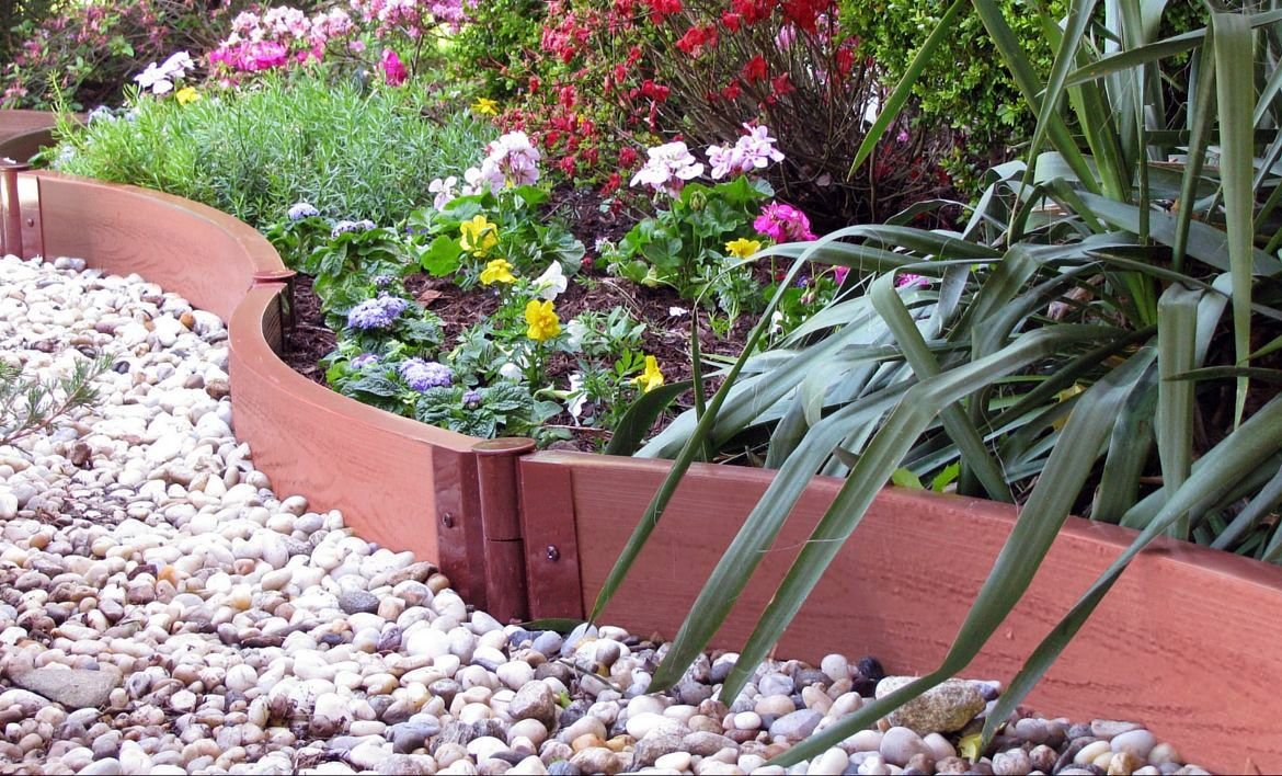 pretty unique flower bed edging that will blow your mind | cheap