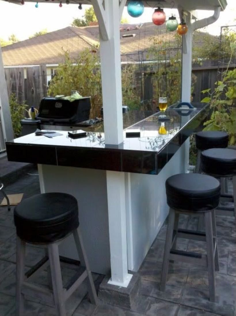 50 outdoor mini bar ideas in your backyard - homiku | rustic