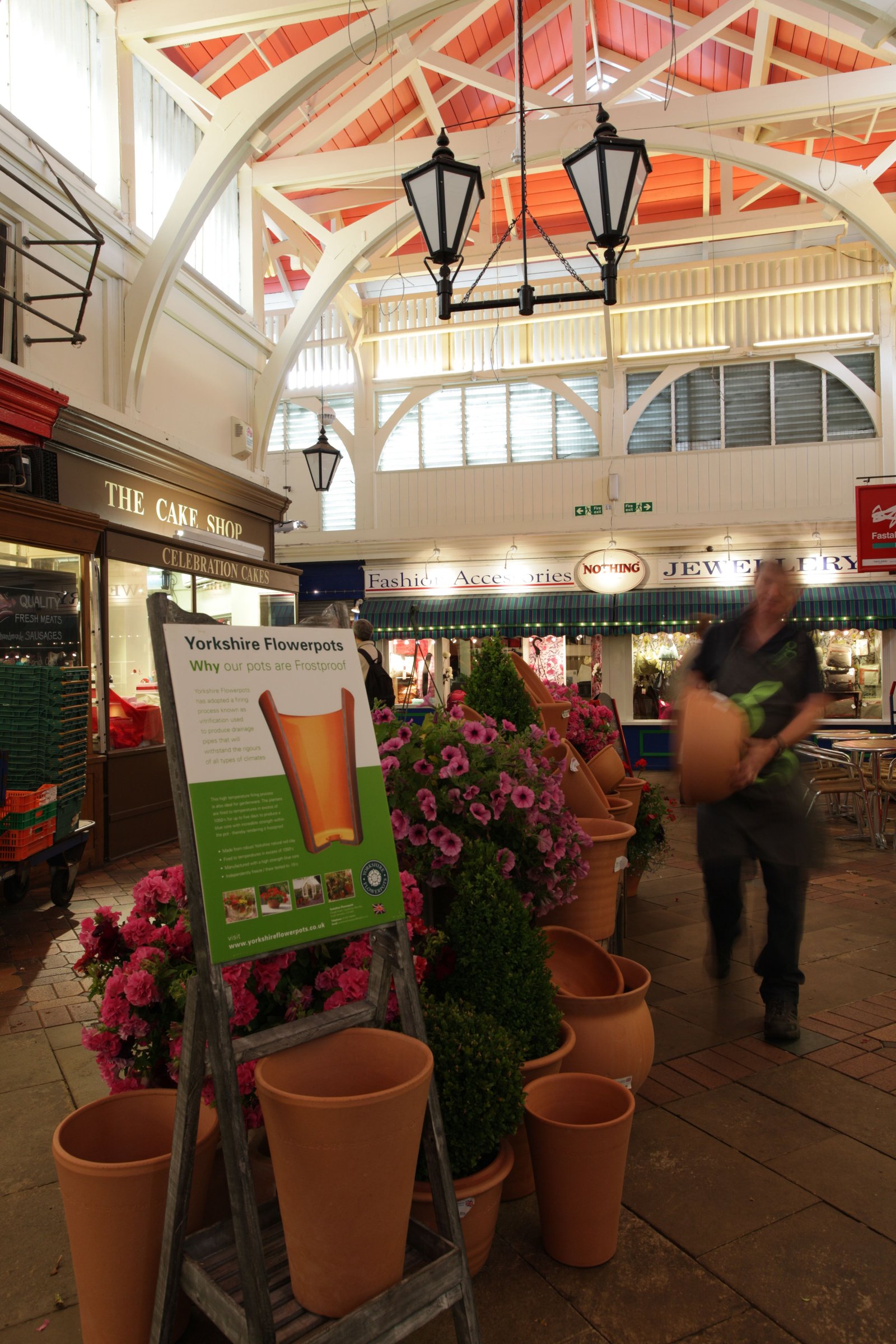 the covered market oxford. the garden florist | oxford covered